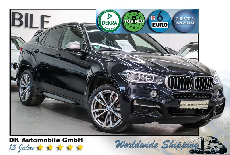 BMW ///X6 M50d Sport-Aut/ HARMAN/KAMERA/GLASDACH/LED/