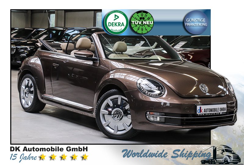 Volkswagen Beetle Cabriolet Design/SPORT/BI-XENON/NAVI/KLIMA/