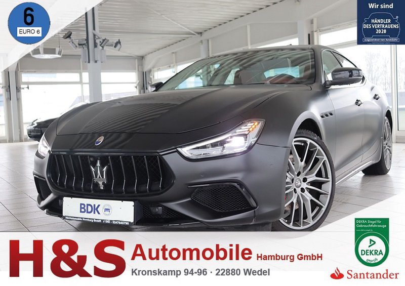 Maserati Ghibli 3.0 S Q4 V6 GranLusso 1.Hand*Scheckheft used buy in Wedel  Price 53400 eur - Int.Nr.: WE-595 SOLD