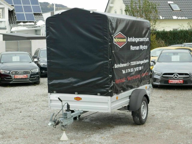 Böckmann Anhänger Pritsche + Plane *TÜV NEU*NEUWERTIG*