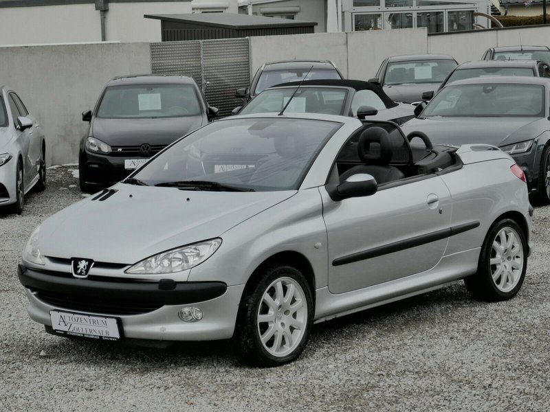 Peugeot 206 CC 110 Automatik *TÜV NEU*WENIG KM*LEDER*SHZ gebraucht kaufen  in Schömberg - Int.Nr.: 2448 VERKAUFT