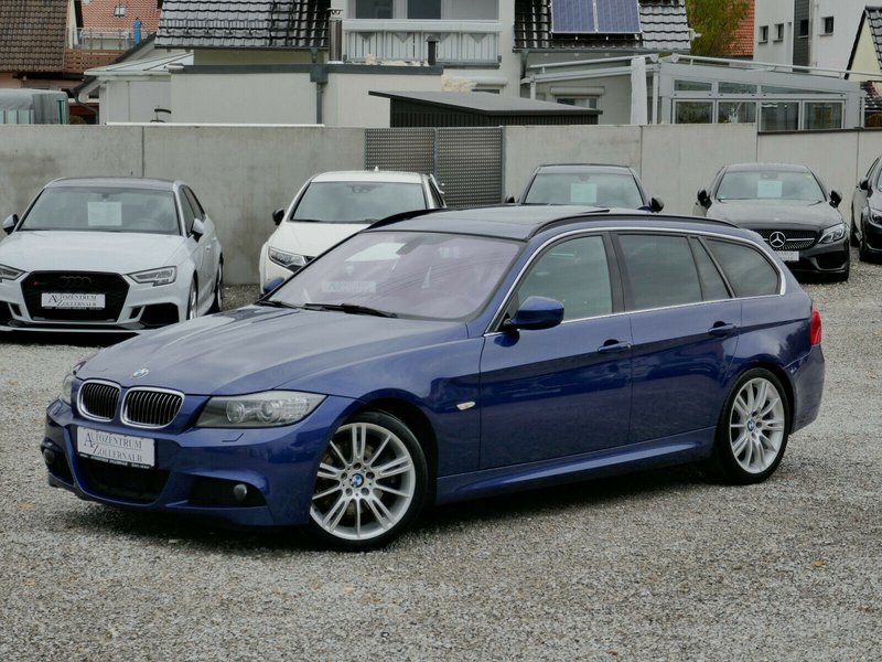 BMW 325d Touring M-Paket*1.HAND*M-SITZE*LE-MANS-BLAU