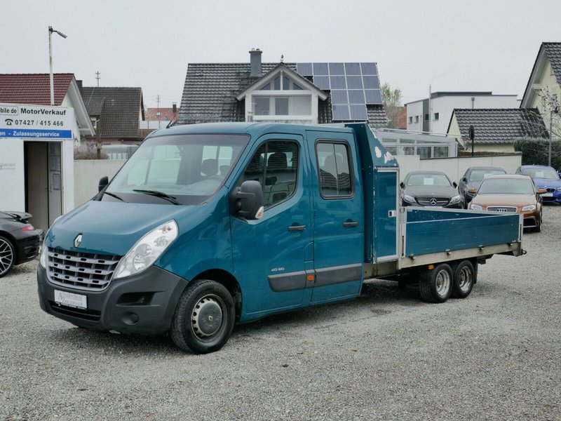 Renault Master Pritsche "LowLiner" DoKa L2H1 3,5t *KLIMA
