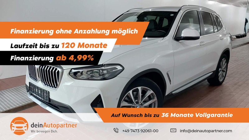 BMW X3 xDrive 20 i Leder LED Navi RFK Connected Package Professional