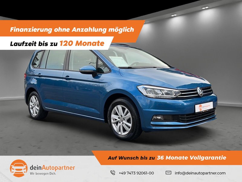 Volkswagen Touran Comfortline 7 Sitzer LED Navi Pano Dach Famiy Pakrt