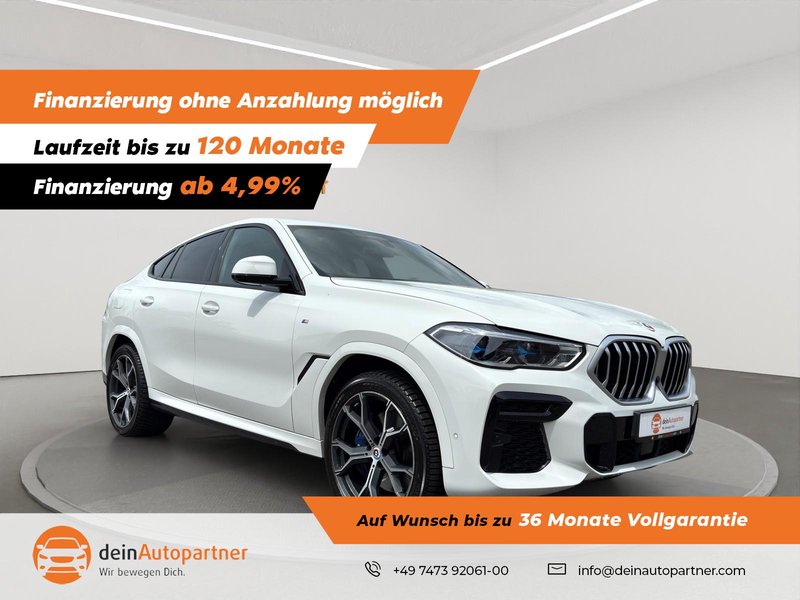 BMW X6 xDrive 30 d M Sport LED/LEDER/HUD/PANO/RFK