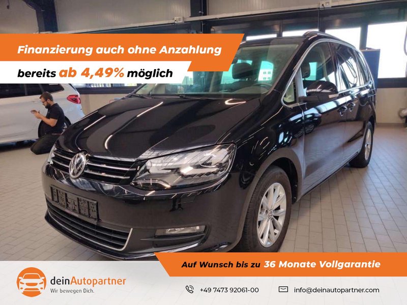 Volkswagen Sharan 1.4 TSI 7 Sitze Navi StandHzg. Pano AHK ACC