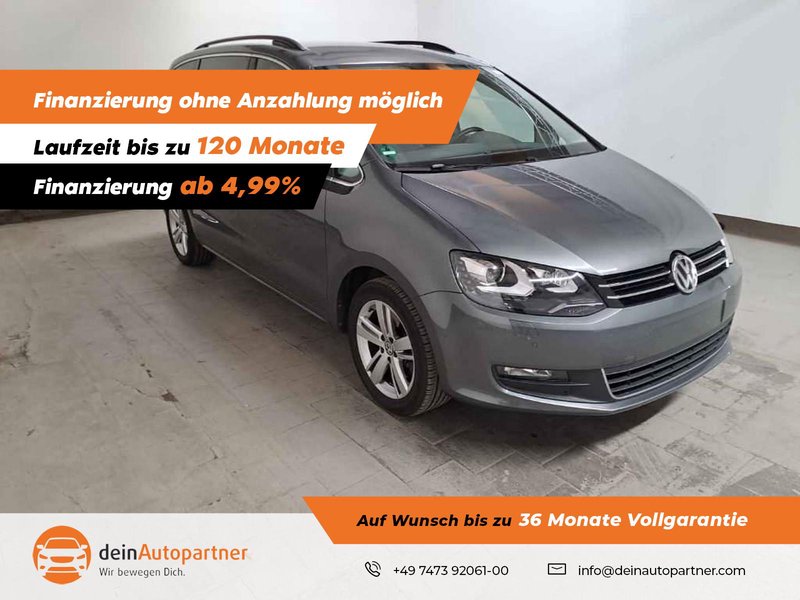 Volkswagen Sharan Comf. 1.4 TSI 7Si Navi AHK STH Xenon ACC RFK