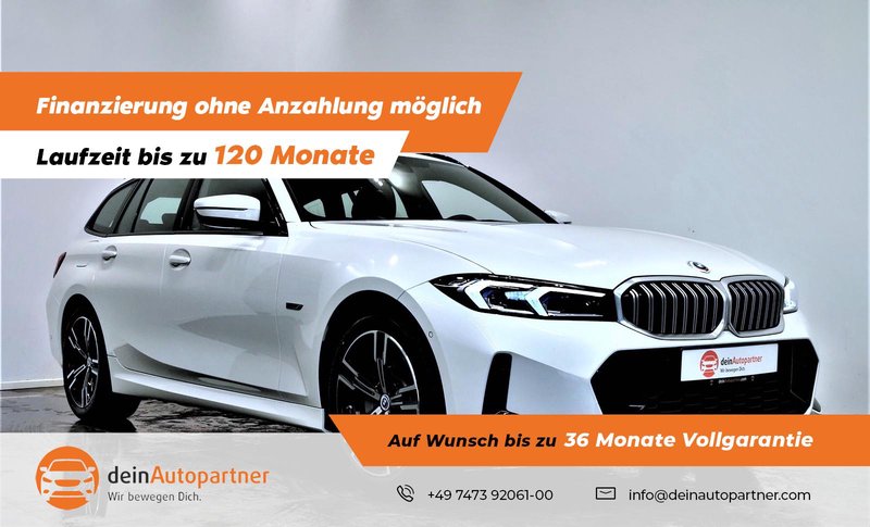 BMW 330e M Sport LCI Leder Pano HuD AHK Keyl. Rfk Navi