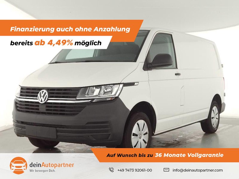 Volkswagen T6.1 Transporter Kasten DAB Klima SHZ Flügeltüren
