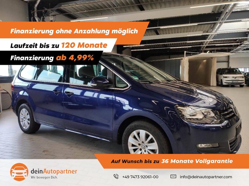Volkswagen Sharan Comf. 1.4 TSI 7Si Navi Pano Rfk Xenon ACC