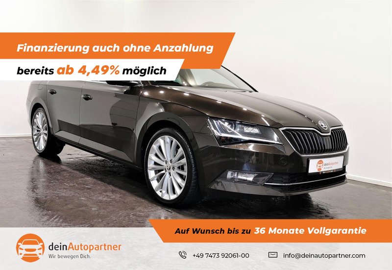 Skoda Superb 2.0 TDI Style DSG Leder Xenon Navi
