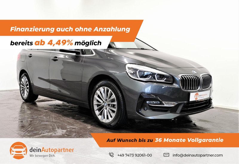 BMW 218 Gran Tourer i GT Luxury Line Leder Navi LED Busin.Pak. PD