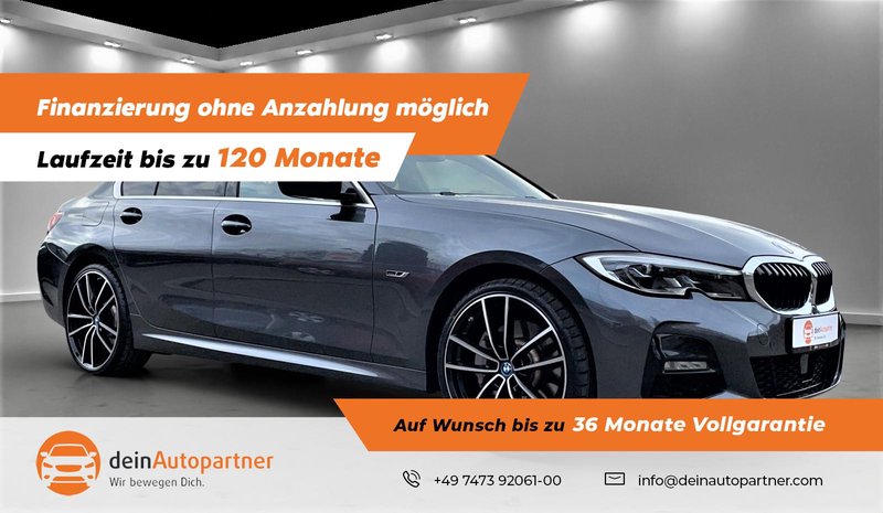 BMW 330 e M Sport SSD HUD LED Navi RFK Leder