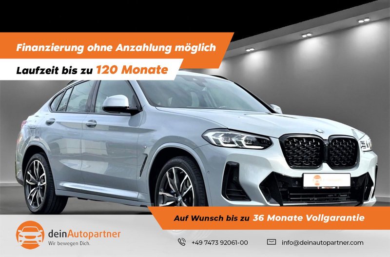 BMW X4 xDrive 30 d M Sport Shadow-Line AHK LEDER Dr.ASS LED NAVI