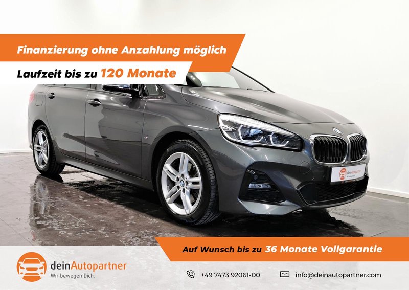 BMW 218i GT M Sport AHK Leder Navi LED