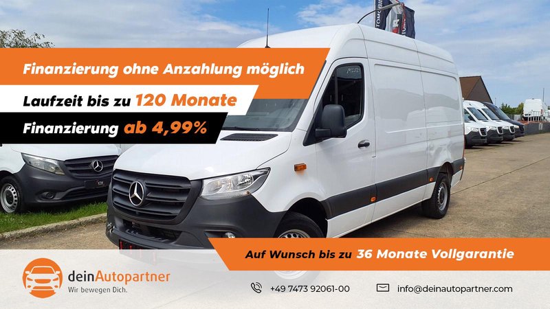 Mercedes-Benz Sprinter III Kasten 317 CDI L2 /KLIMA/NAVI/TOP VIEW/DAB/TEMPOMAT