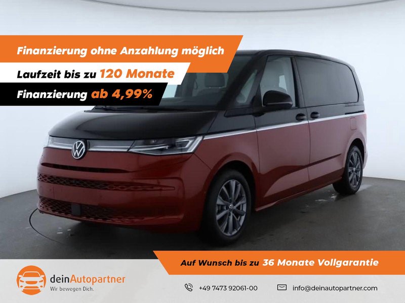 Volkswagen T7 Multivan 1,4 eHybrid DSG Style LED/LEDER/STHZ/HUD/AHK/ACC/AREA VIEW/VIRTUAL COCKPIT