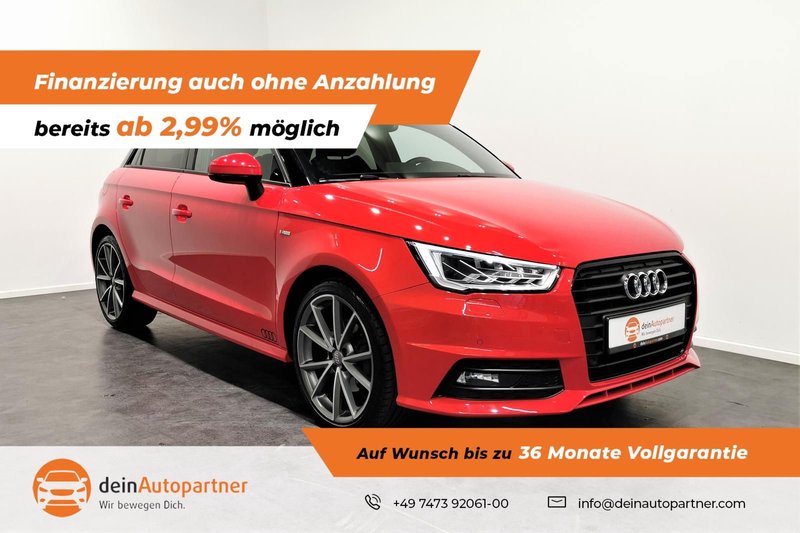 Audi A1 1.4 TFSI Sp.Ba. S Line Navi Leder Xenon PDC