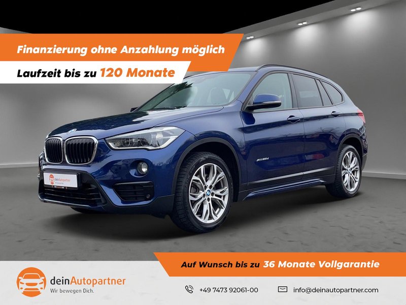 BMW X1 xDrive25d Sport Line Navi Prof. AHK Pano HuD Rfk