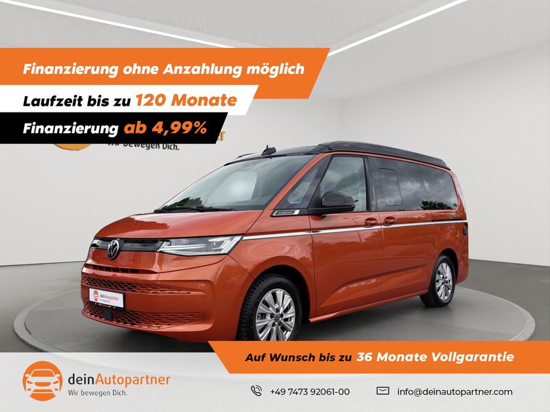 Volkswagen T7 California Beach LÜ 1,5 e-Hybrid 4M CAMPER/LEDER/NAVI/STHZ/AHK/HuD