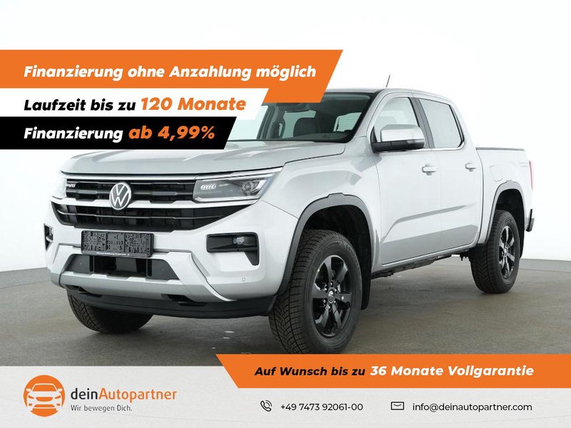 Volkswagen Amarok 3.0TDI Style DoKa 4Motion LED/LEDER/AHK/RFK/SIDE/LANE/VIRTUAL COCKPIT