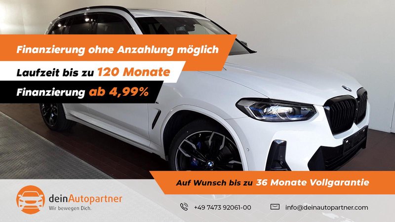 BMW X3 M40i Navi Leder Pano StandHzg. Laser HuD