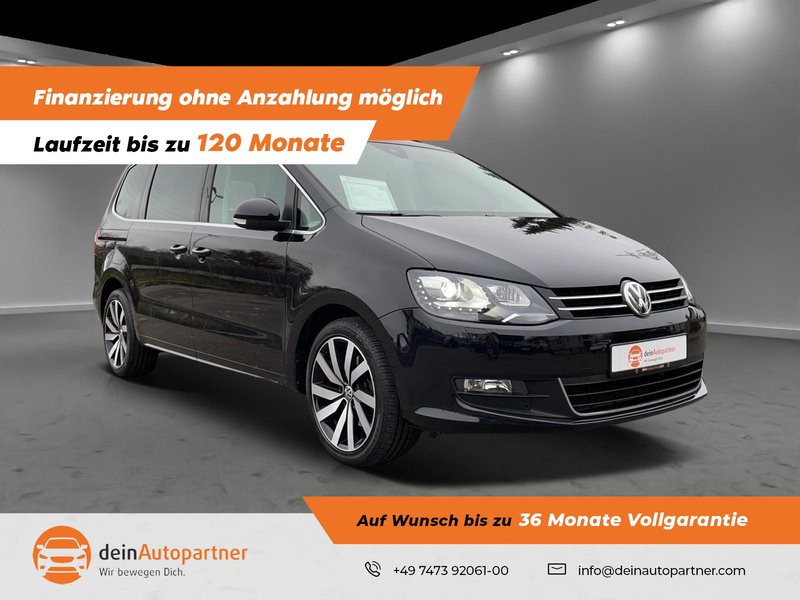 Volkswagen Sharan 1.4 TSI BMT DSG Comfortline 7 Sitzer Navi Rfk AHK StandHzg. ACC