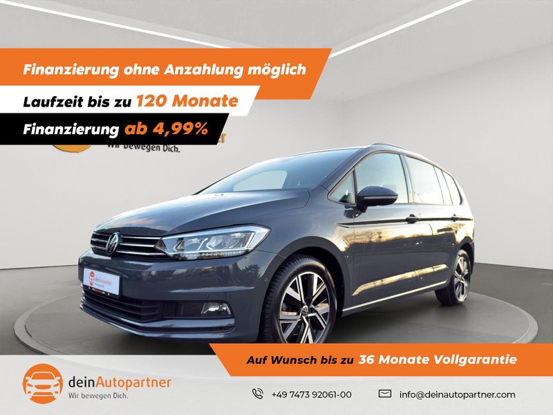 Volkswagen Touran Comfortliene 7 Sitzer Led Navi RFK STHZ UVP 53.400.-
