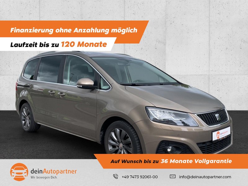 Seat Alhambra I-TECH 2.0 TDI 7Si Xenon Sport Pano AHK