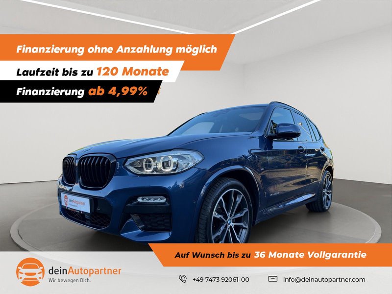 BMW X3 xDrive 20 d M Sport PANO/AHK/SHZ/HuD/DAB/