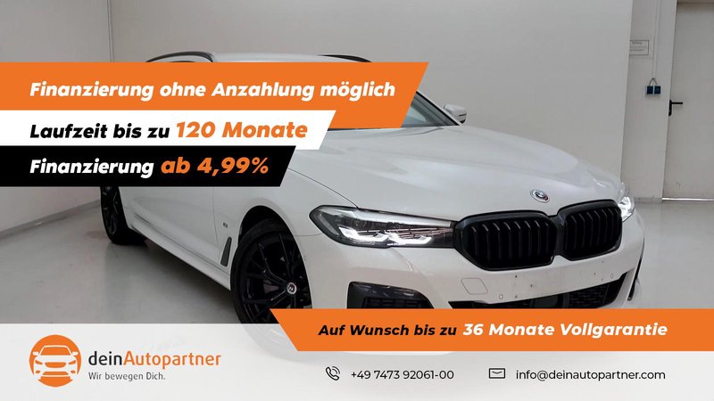 BMW 520 d M Sport Touring LED/LEDER/HUD/RFK/ACC/Virtual Cockpit