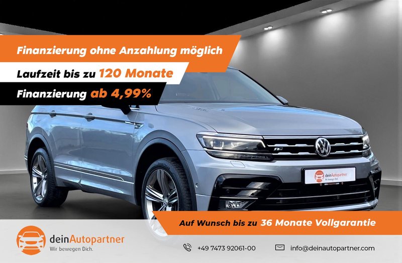 Volkswagen Tiguan Allspace 2,0 TDI Highline 4Motion R-Line 7 Sitze/HUD/AHK/PANO/ACC
