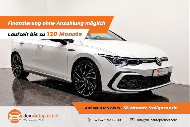 Volkswagen Golf GTD Leder ACC StandHzg. IQ H&K HuD Rfk DCC
