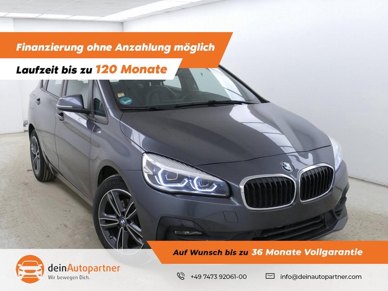 BMW 218 i Active Tourer Steptonic LEDER NAVI LED PDC