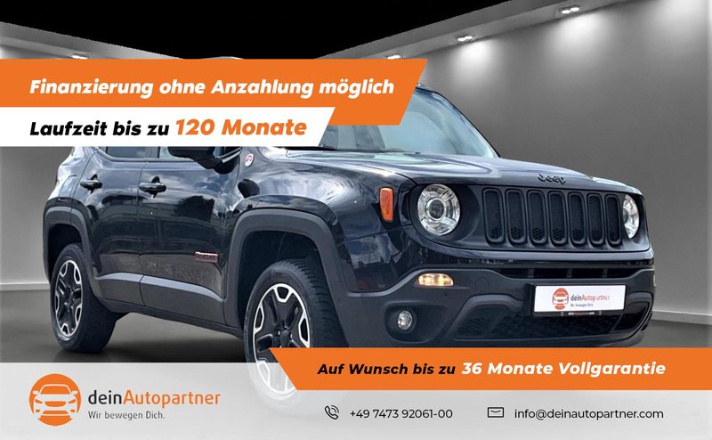 Jeep Renegade Trailhawk 4WD Limited AHK Leder Navi RFK