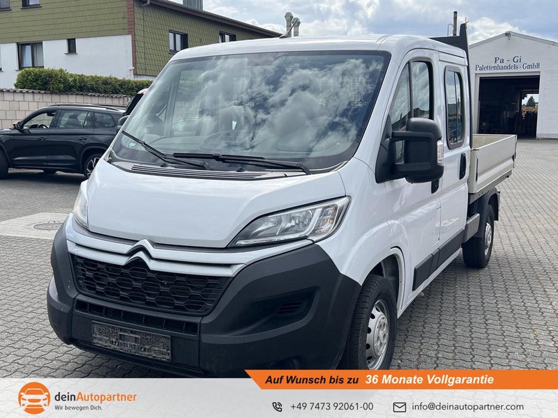 Citroën Jumper Pritsche 2.2 BlueHDi DoKa 7-Sitzer/Klima/AHK/DAB/Tempomat