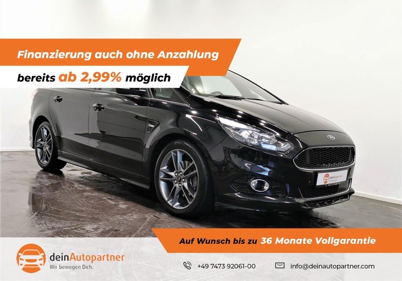 Ford S-Max 2.0 EcoBlue ST Line 7 Sitze Leder Pano AHK