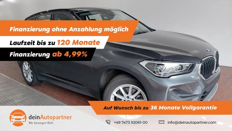 BMW X1 Drive 20 i Advantage NAVI/LED/AHK/SHZ/PDC/TEMPOMAT/DAB