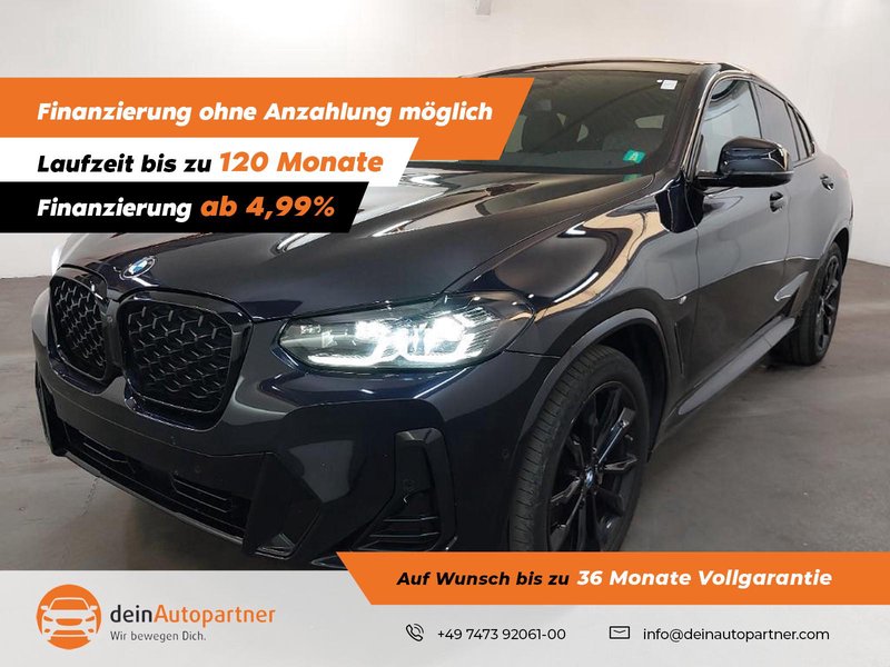 BMW X4 xDrive 30 d M Sport LED/LEDER/AHK/STHZ/ACC/RFK/VIRTUAL COCKPIT