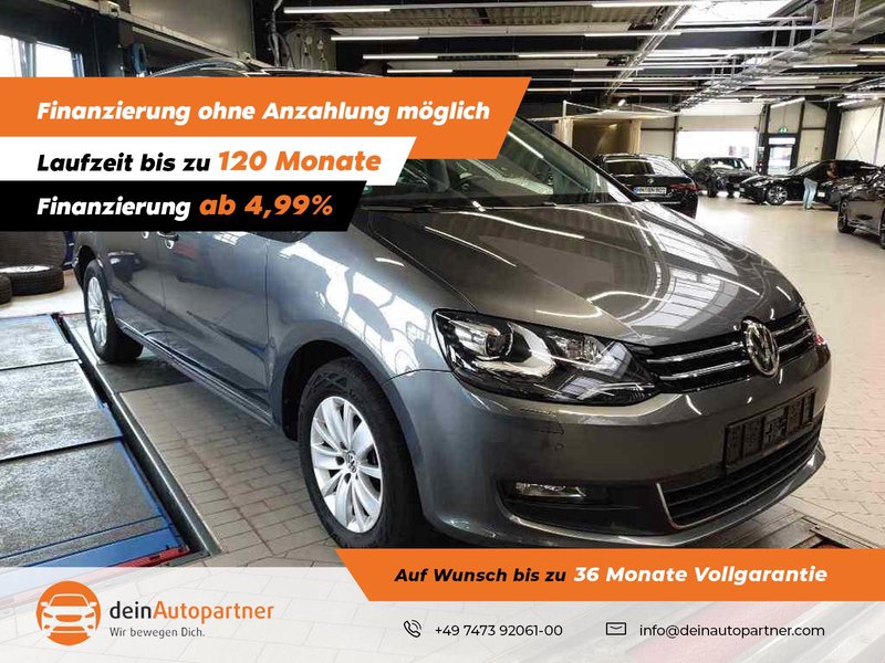 Volkswagen Sharan Comf. 1.4 TSI 7 Sitzer Navi RFK AHK