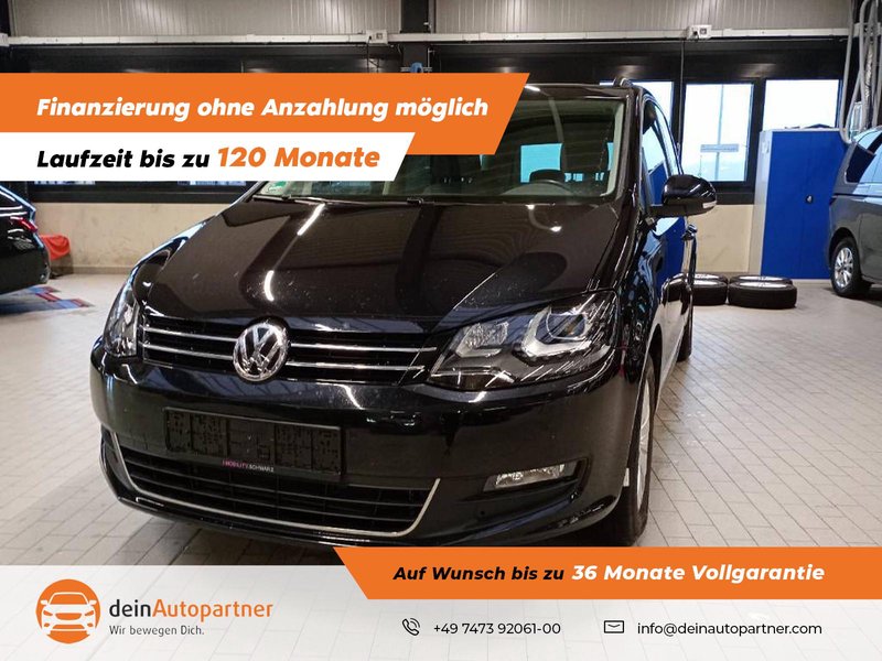 Volkswagen Sharan 1.4 TSI Comf. 7Si. Navi StandHzg. AHK Rfk Xen.