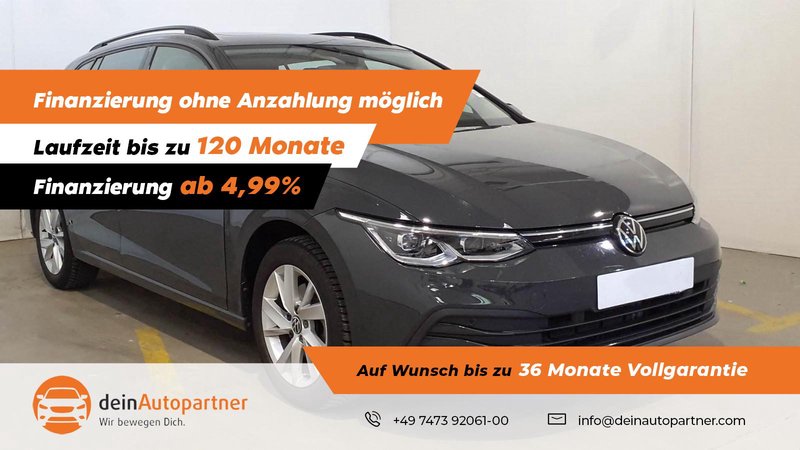 Volkswagen Golf VIII Variant Life eTSI NAVI/LED/AHK/PANO/ACC/VIRTUAL COCKPIT