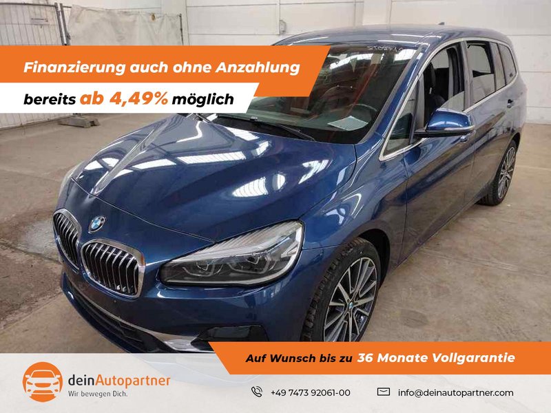 BMW 218i GT Luxury Line 7 Sitzer Leder AHK