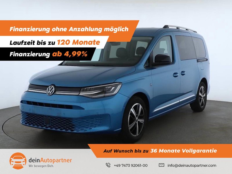 Volkswagen Caddy Maxi 1.5 TSI Style LED/LEDER/LANE/STHZ/VIRTUAL COCK./PDC/SHZ/