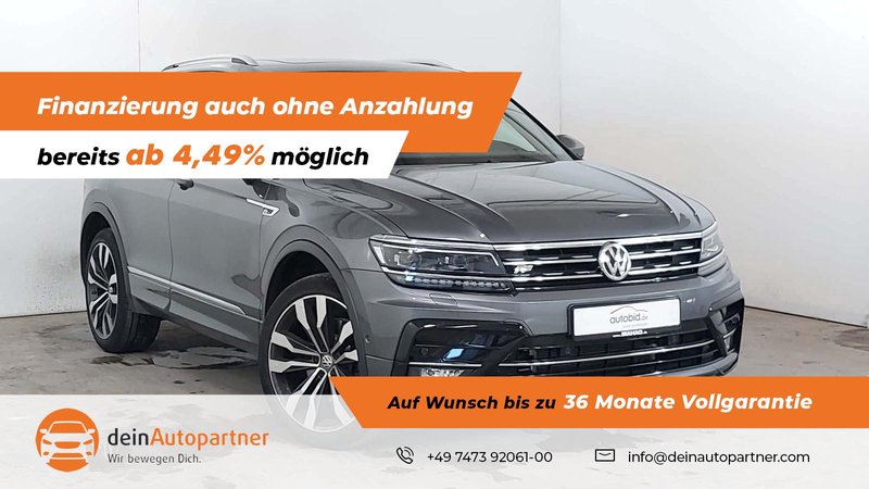 Volkswagen Tiguan 2.0 TSI R Line 4M Leder Pano StandHzg. AHK