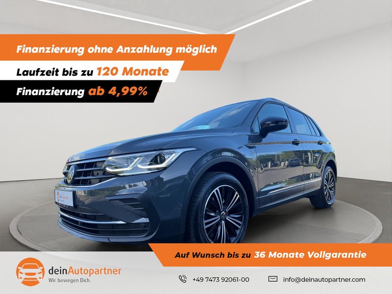 Volkswagen Tiguan Active 2.0 TDI AHK HUD LED RFK NAVI DSG