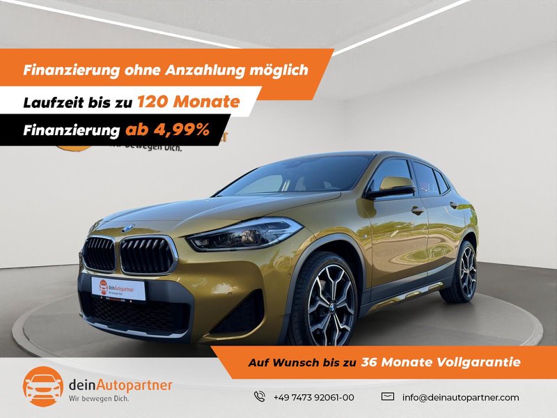 BMW X2 20 i M Sport AHK LED RFK NAVI LEDER