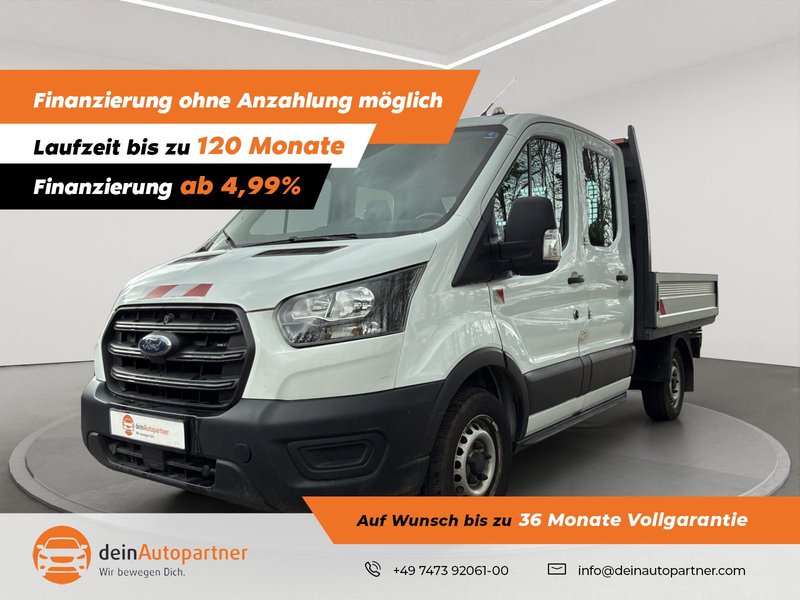 Ford Transit Pritsche 310 L2 Doppelkabine /Klima /AHK/7-Sitzer/DAB