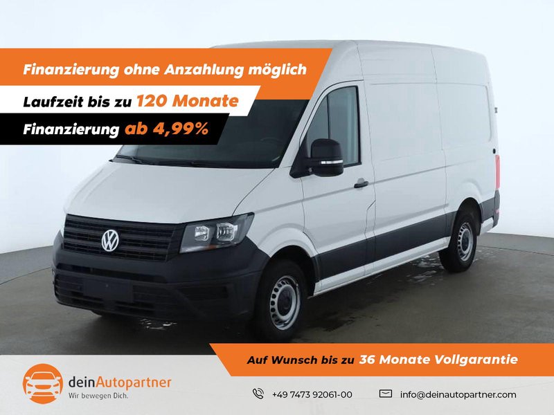 Volkswagen Crafter Kasten 35 mittellang Hochdach 2,0 TDI DAB/NAVI/RFK